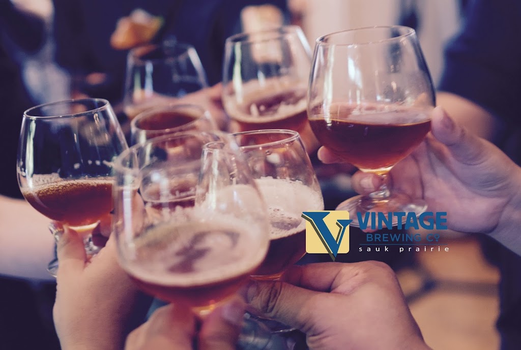 Vintage Brewing Co. Sauk Prairie | 600 Water St, Sauk City, WI 53583, USA | Phone: (608) 370-8200