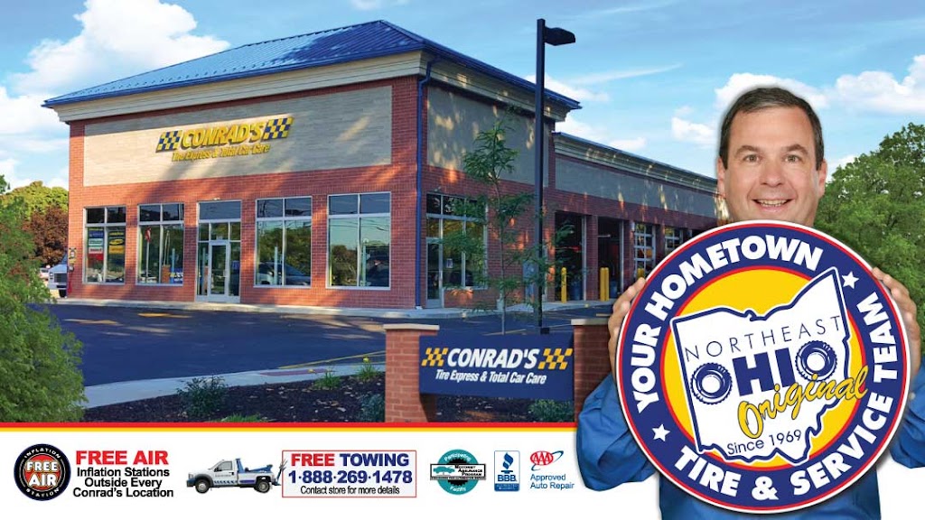 Conrads Tire Express & Total Car Care | 4340 Center Rd, Brunswick, OH 44212, USA | Phone: (330) 225-2131
