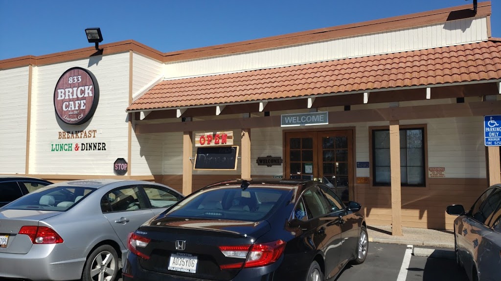 833 Brick Cafe | 833 E Stanley Blvd, Livermore, CA 94550 | Phone: (925) 667-9160