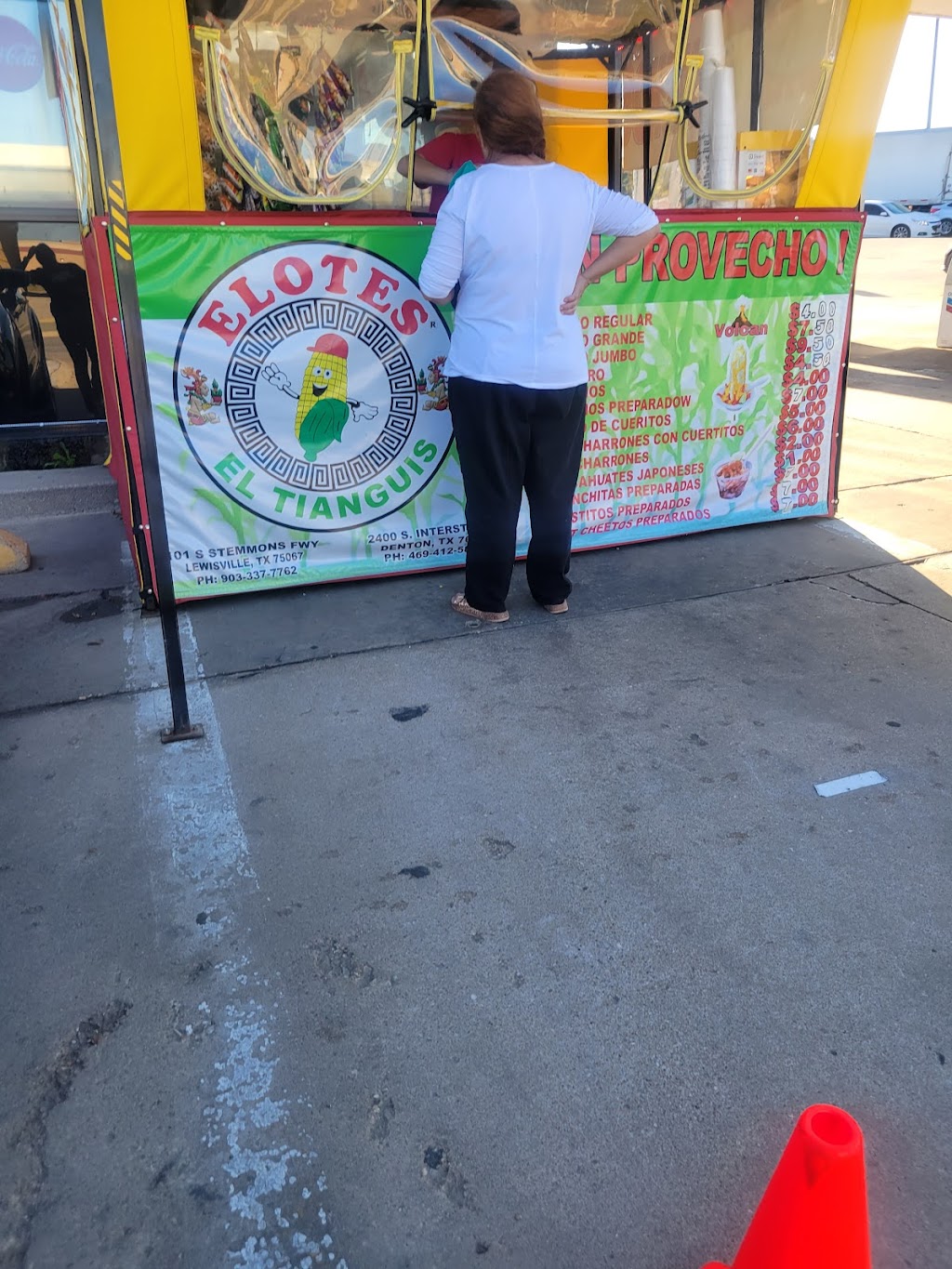 Elotes El Tianguis | 2400 S Interstate 35, Denton, TX 76205, USA | Phone: (469) 412-5827