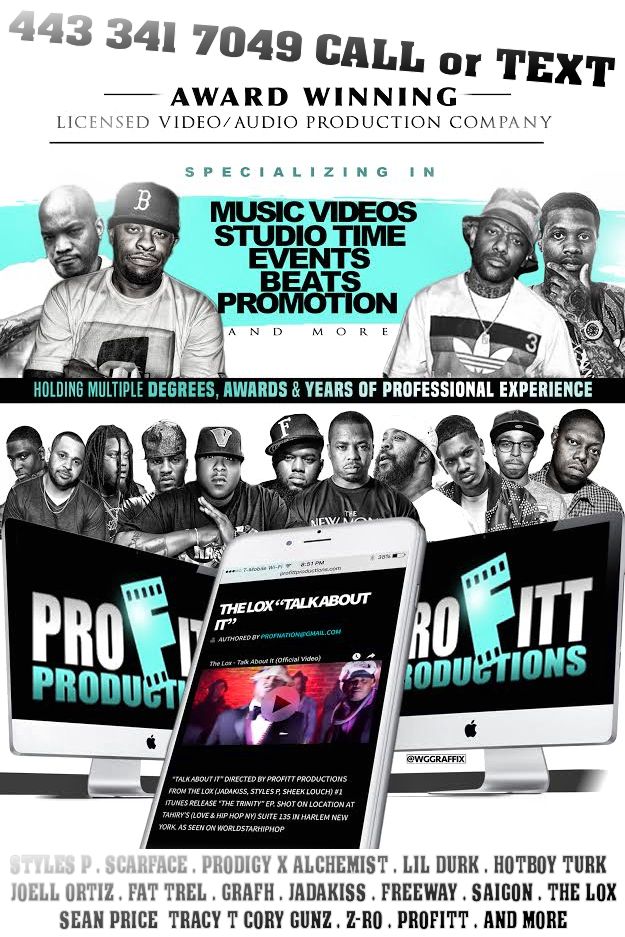 Profitt Productions | 2202 Boston St, Baltimore, MD 21231, USA | Phone: (443) 341-7049