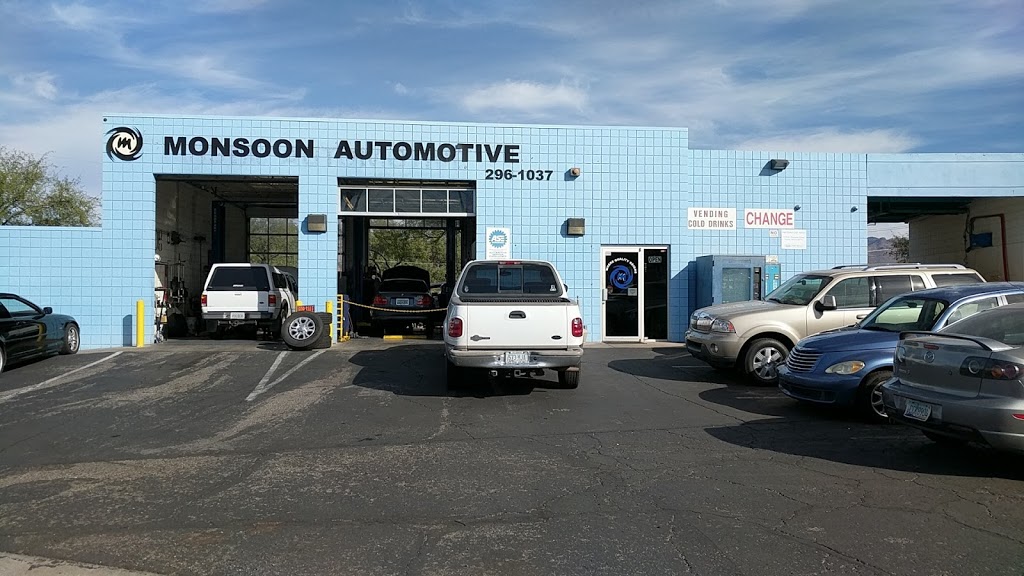 Monsoon Automotive | 1170 N Pantano Rd, Tucson, AZ 85715, USA | Phone: (520) 296-1037