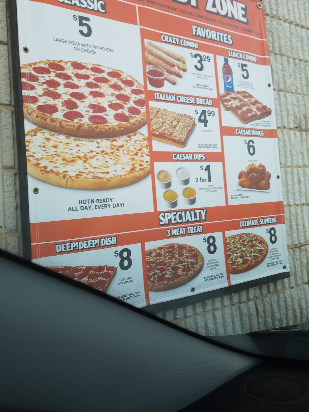 Little Caesars Pizza | 1699 N Expy, Griffin, GA 30223, USA | Phone: (770) 233-3322