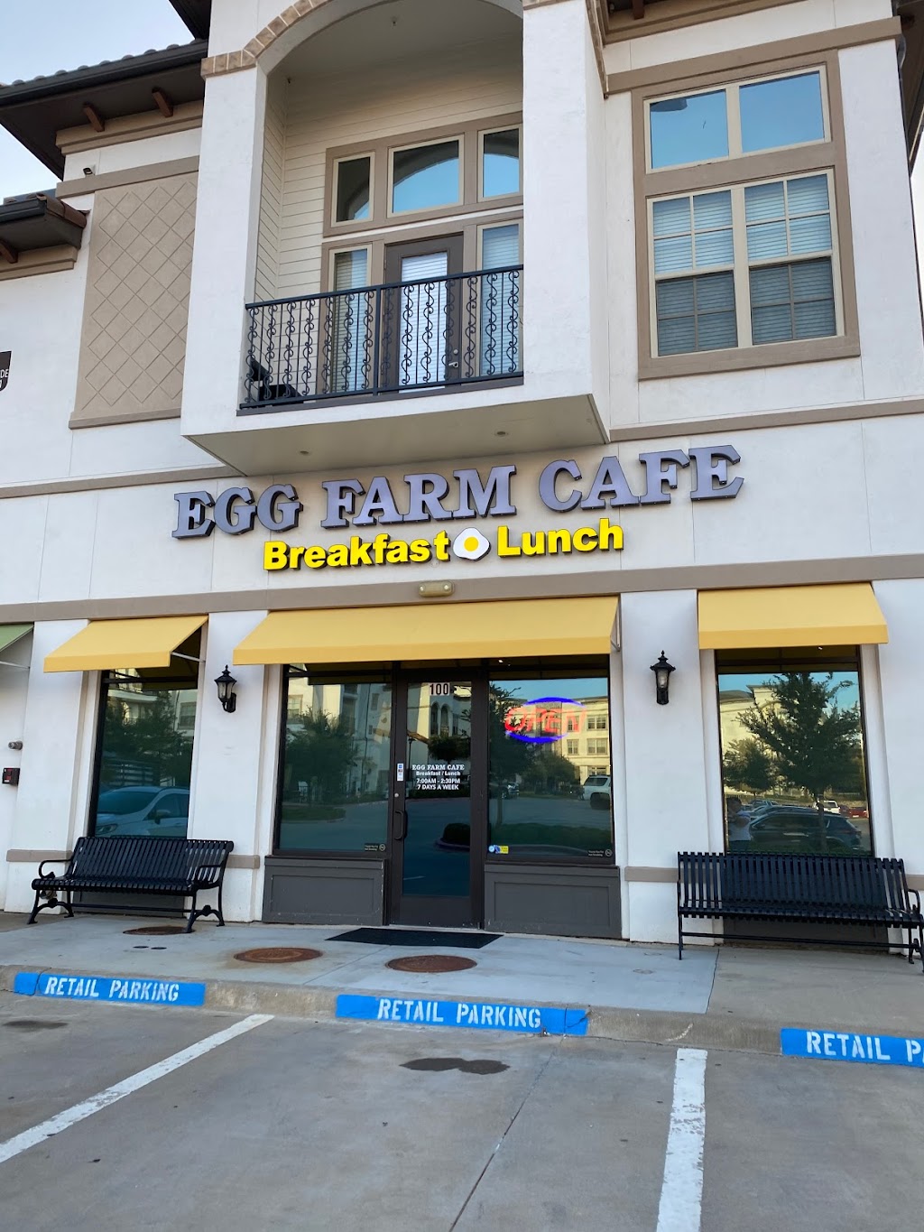 Egg Farm Cafe - Flower Mound | 2401 Lakeside Pkwy Suite 100, Flower Mound, TX 75022, USA | Phone: (214) 222-5170