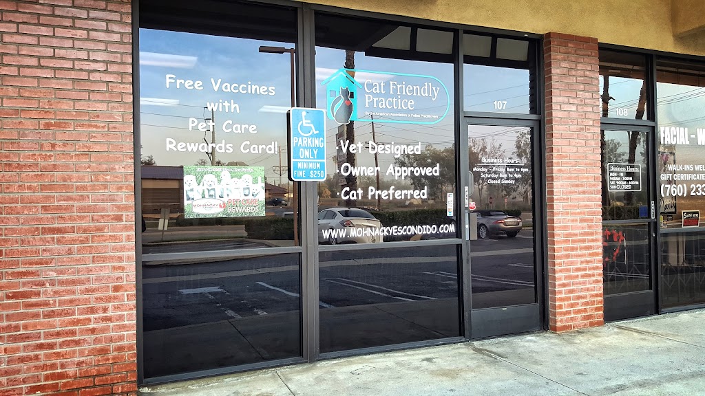 Mohnacky Animal Hospitals of Escondido | 2250 S Escondido Blvd #105, Escondido, CA 92025, USA | Phone: (760) 480-1934