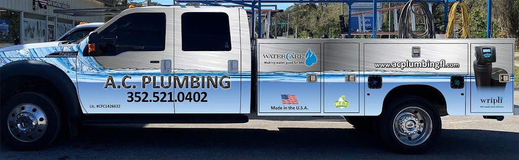 A.C. Plumbing | 15812 US-301, Dade City, FL 33523, USA | Phone: (352) 521-0402