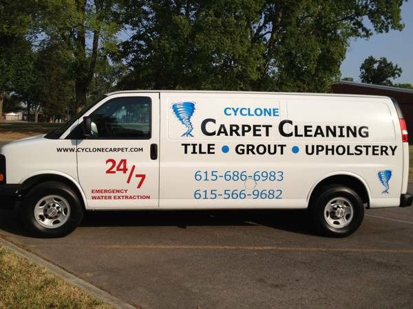 Cyclone Carpet Cleaning and Moving | 3300 Glencliff Rd, Nashville, TN 37211, USA | Phone: (615) 566-9682