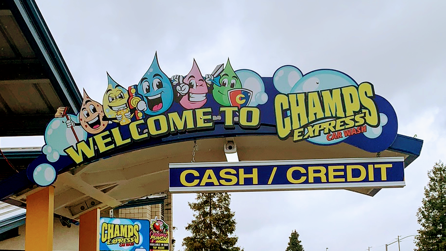 Champs Express Car Wash | 1201 W Caldwell Ave, Visalia, CA 93277, USA | Phone: (559) 740-7800