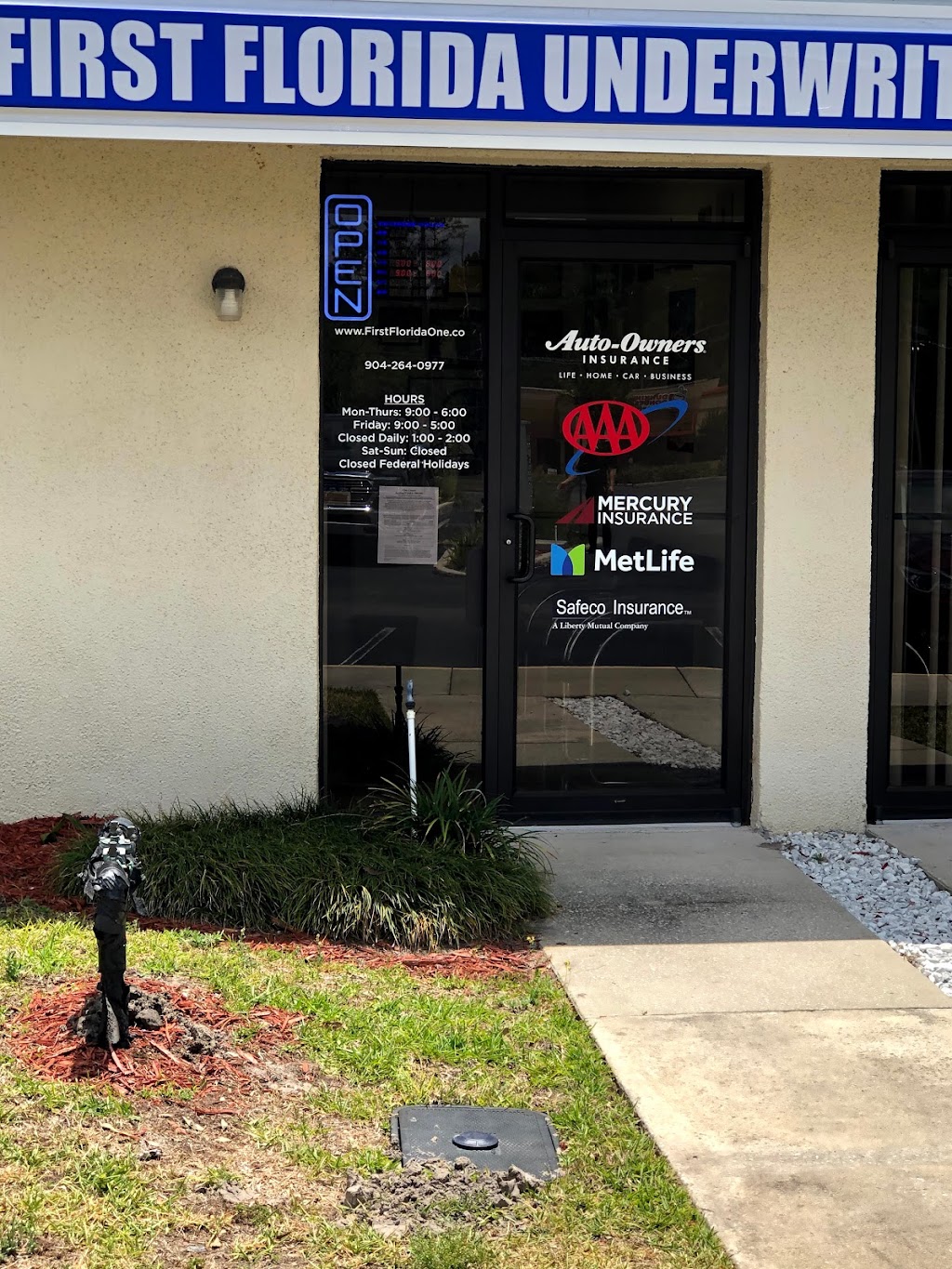 First Florida Underwriters Inc | 1700 Wells Rd Suite 17, Orange Park, FL 32073, USA | Phone: (904) 264-0977