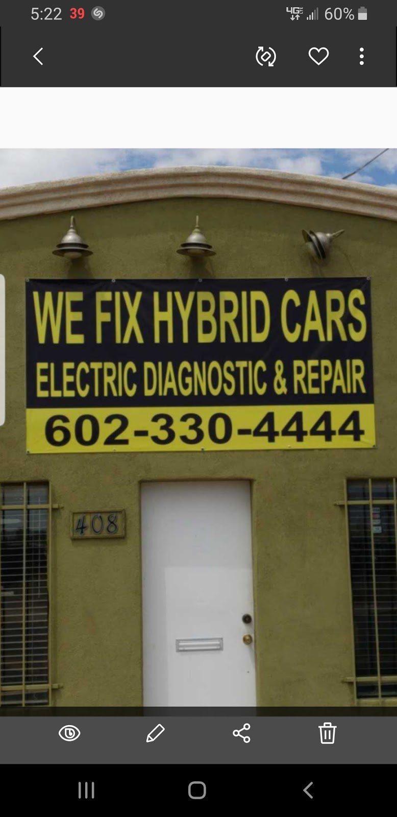 WE FIX HYBRID CARS. | 408 W McMurray Blvd, Casa Grande, AZ 85122, USA | Phone: (602) 330-4444