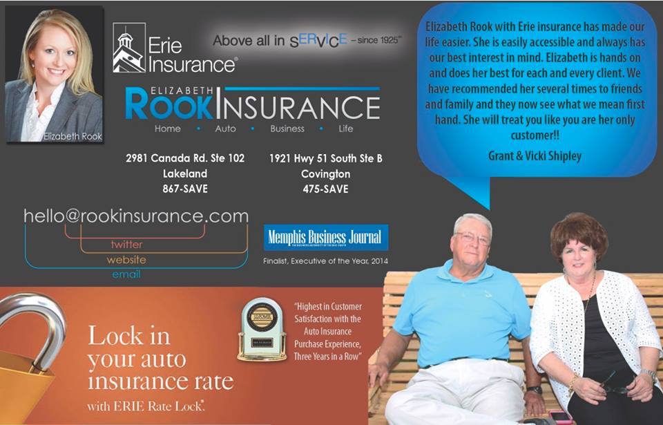 Elizabeth Rook Insurance | 2981 Canada Rd #102, Lakeland, TN 38002, USA | Phone: (901) 867-7283