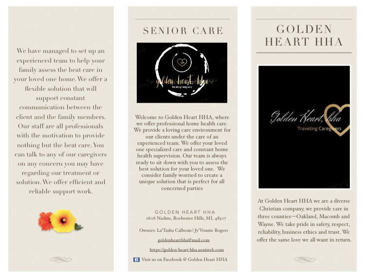 Golden Heart HHC | 1606 Nadine, Rochester Hills, MI 48307, USA | Phone: (248) 491-2649