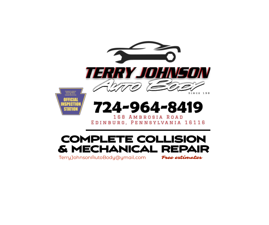 Terry Johnson Auto Body | 168 Ambrosia Rd, Edinburg, PA 16116, USA | Phone: (724) 964-8419