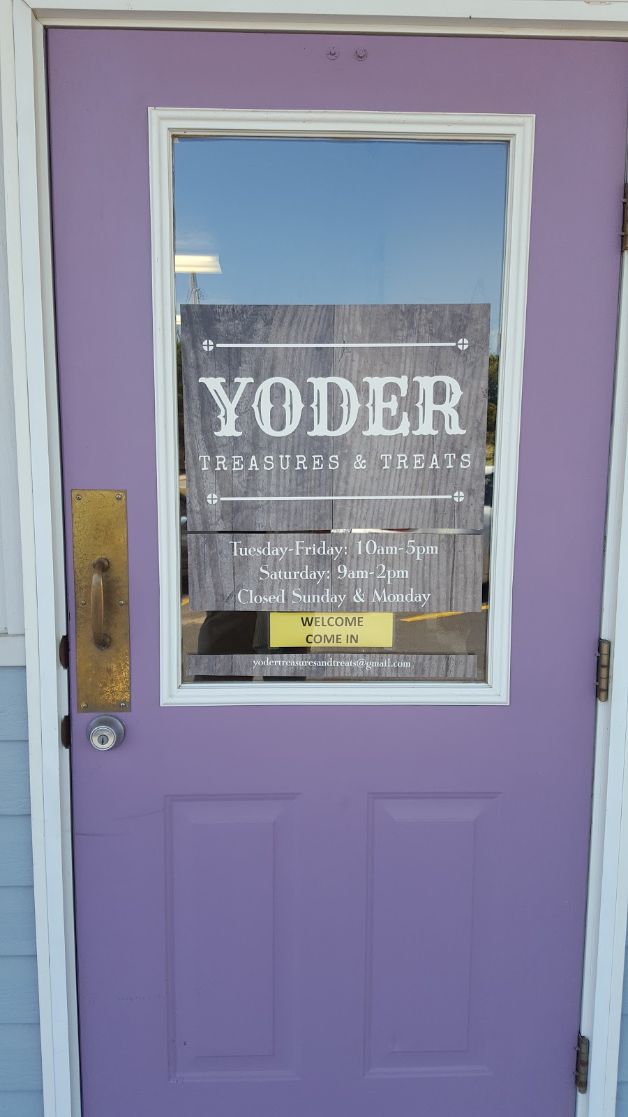 Yoder Treasures & Treats | 9807 Main St suite b, Yoder, KS 67585, USA | Phone: (620) 664-3728