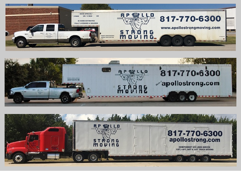 APOLLO STRONG MOVING | 7825 S Cooper St, Arlington, TX 76001, USA | Phone: (817) 770-6300