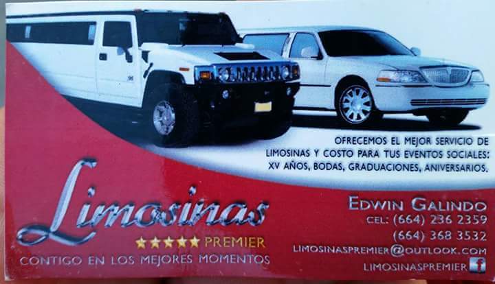 Limosinas en tijuana | Cto. del Arbol 111, Fovissste, 21450 Tijuana, B.C., Mexico | Phone: 664 236 2359