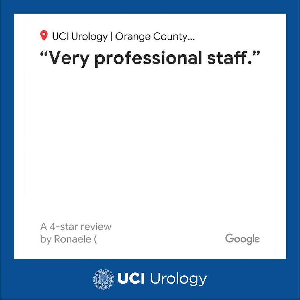 UCI Urology | Yorba Linda | 18637 Yorba Linda Blvd, Yorba Linda, CA 92886, USA | Phone: (877) 503-7457