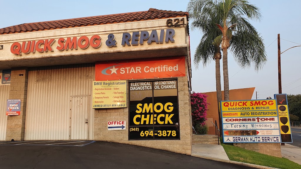 Quick Smog and Auto Repair | 621 W Whittier Blvd A, La Habra, CA 90631, USA | Phone: (562) 694-3878