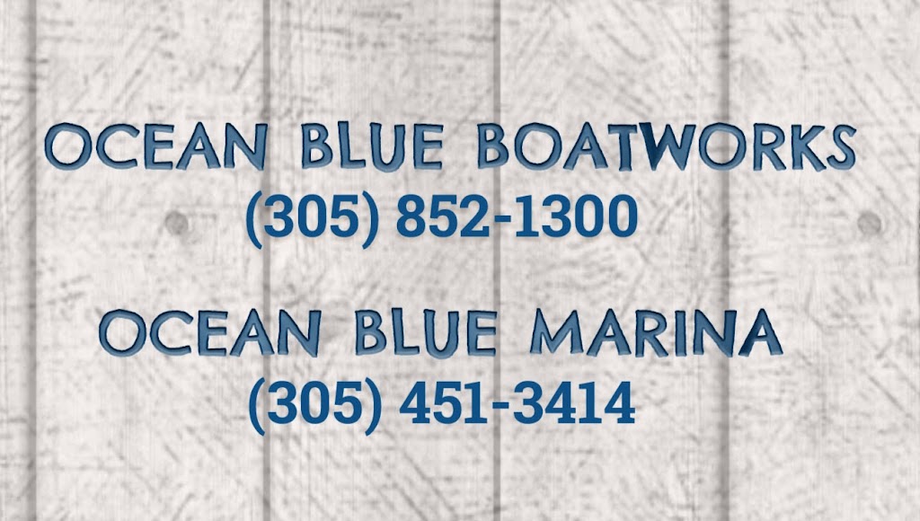 Ocean Blue Marina | 199 Morris Ave, Key Largo, FL 33037, USA | Phone: (305) 451-3414