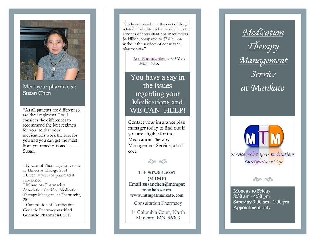 Medication Therapy Management-MTM | 1320 Ithilien, Excelsior, MN 55331 | Phone: (507) 301-6867