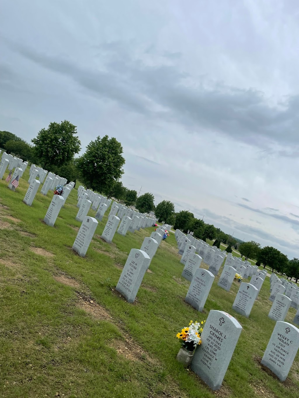 Kansas Veterans Cemetery | 1208 N College St, Winfield, KS 67156, USA | Phone: (620) 705-6300