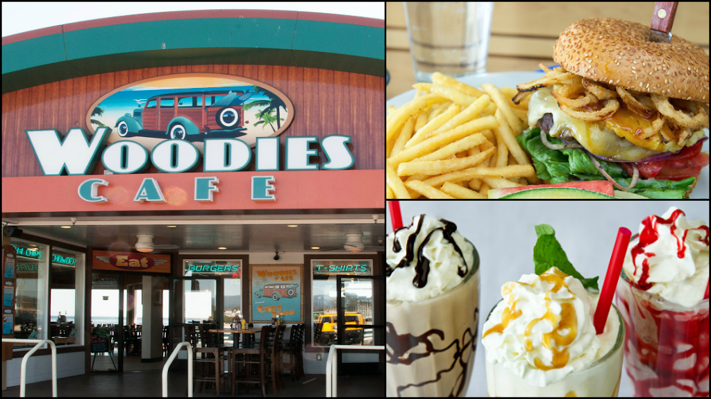 Woodies Café | 25 Municipal Wharf, Santa Cruz, CA 95060, USA | Phone: (831) 421-9410