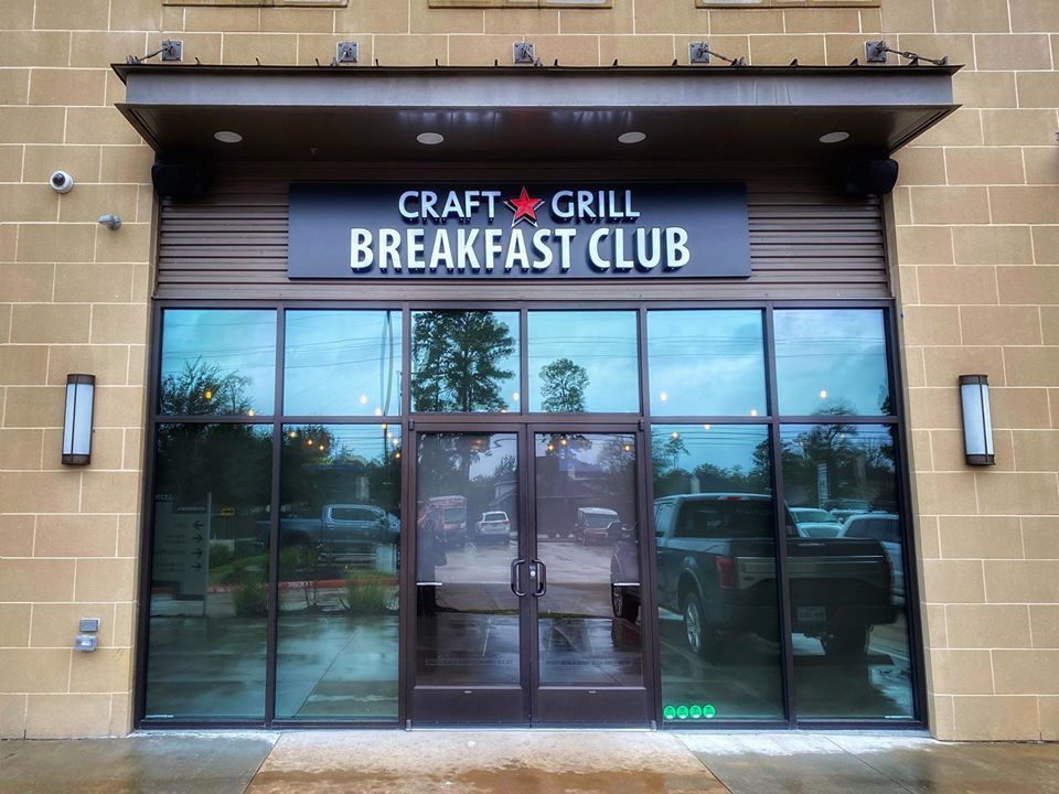 Craft Grill Breakfast Club | 25219 Kuykendahl Rd Suite G150, Tomball, TX 77375, USA | Phone: (832) 400-9800