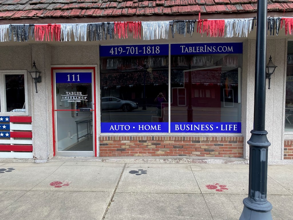 Tabler Insurance Agency LLC | 111 E Main St, McComb, OH 45858, USA | Phone: (419) 701-1818