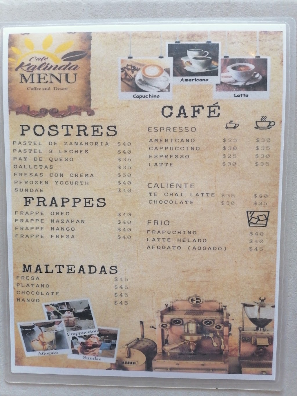 Café Kalinda | Eje Vial Juan Gabriel 9851, Del Safari II, 32675 Cd Juárez, Chih., Mexico | Phone: 656 219 5072