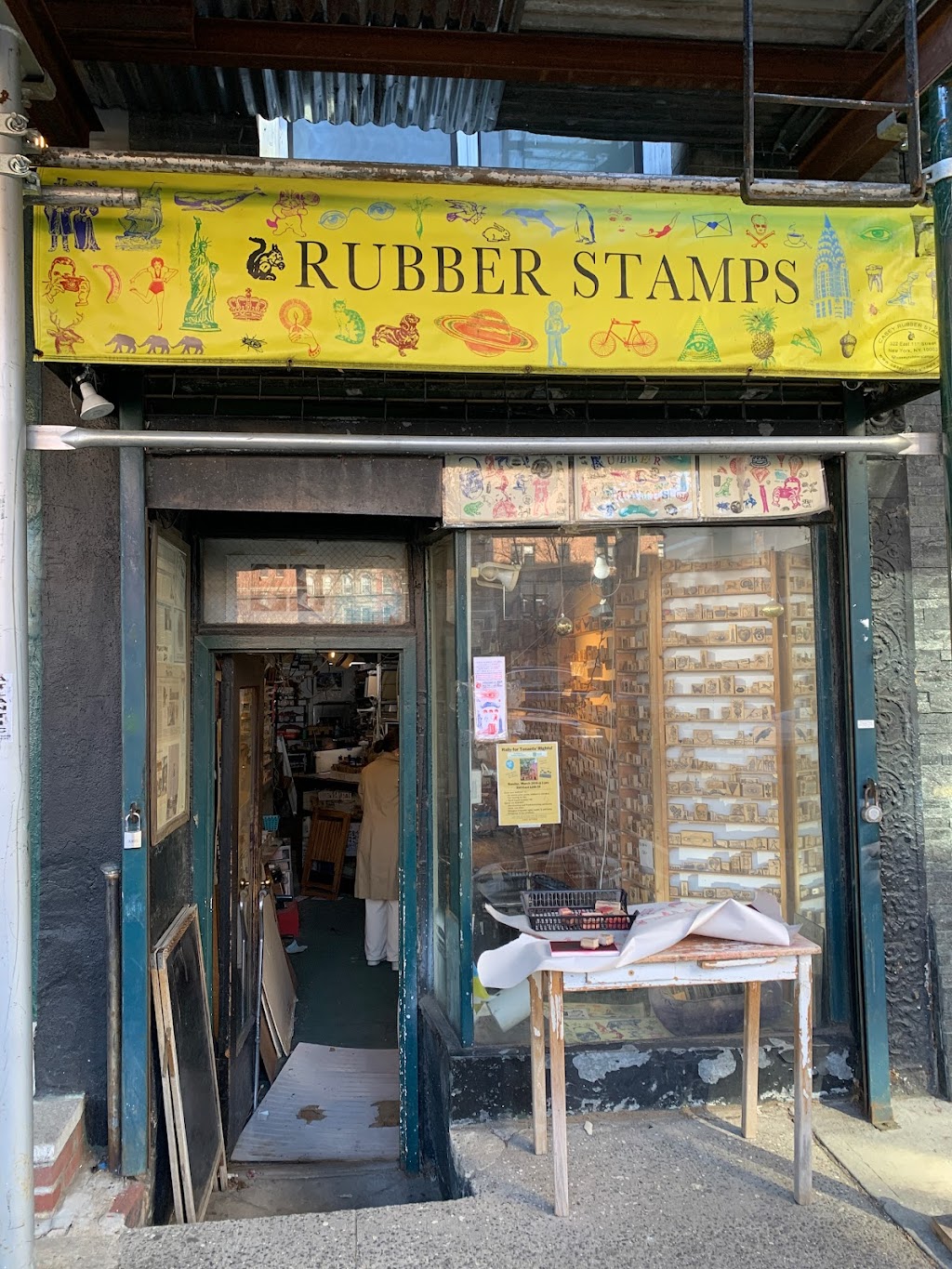 Casey Rubber Stamps | 322 E 11th St, New York, NY 10003, USA | Phone: (917) 669-4151