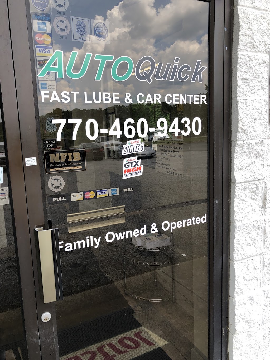 K & W Fast Lube | 785 E Lanier Ave, Fayetteville, GA 30214, USA | Phone: (770) 460-9430