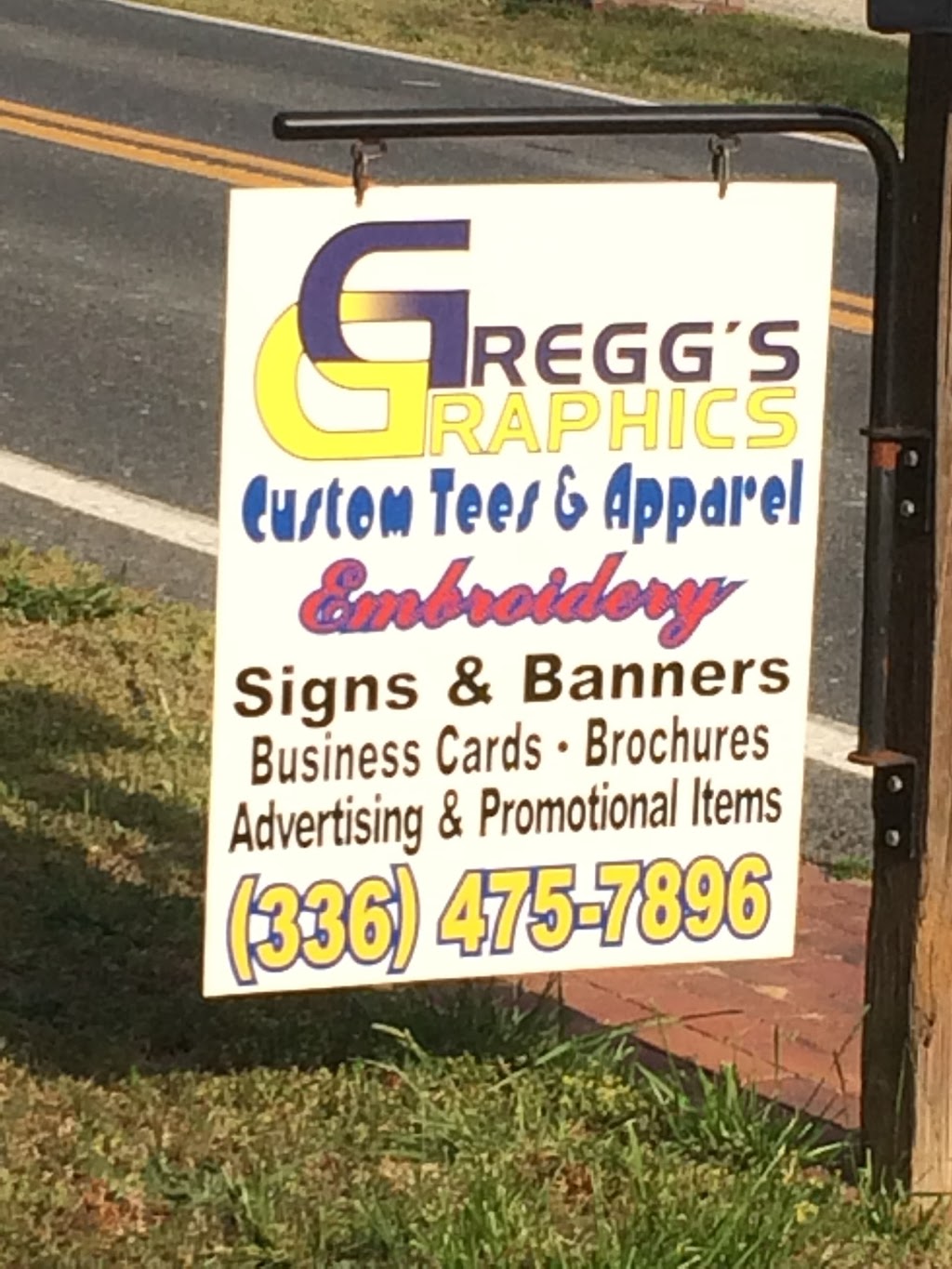 Greggs Graphics. Inc. | 7625 E Holly Grove Rd, Thomasville, NC 27360, USA | Phone: (336) 475-7896