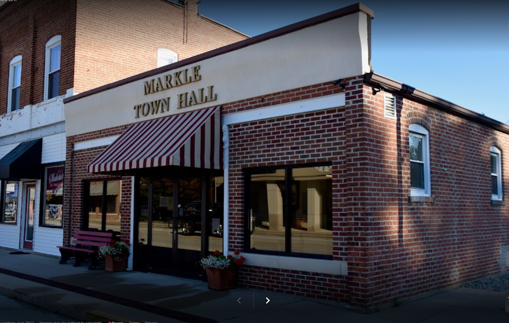 Markle Town Hall | 197 E Morse St, Markle, IN 46770 | Phone: (260) 758-3193