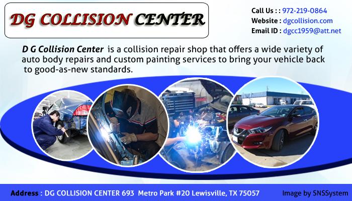 DG Collision Center | 693 Metro Park Cir # 20, Lewisville, TX 75057, United States | Phone: (972) 219-0864