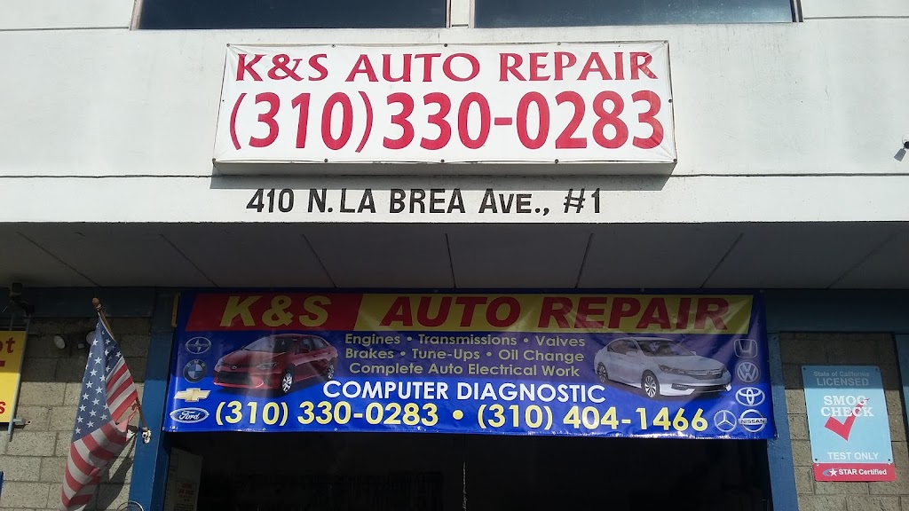 K & S Auto Repair | 410 N La Brea Ave # 1, Inglewood, CA 90302 | Phone: (310) 330-0283