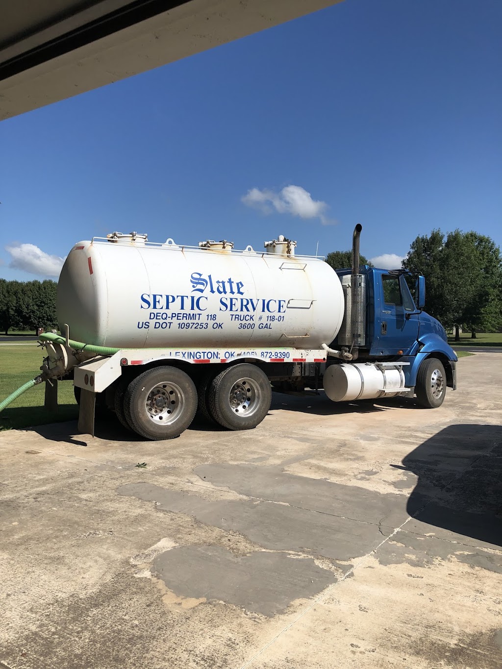 Slates Septic Services | 13400 Banner Rd, Lexington, OK 73051, USA | Phone: (405) 872-9390