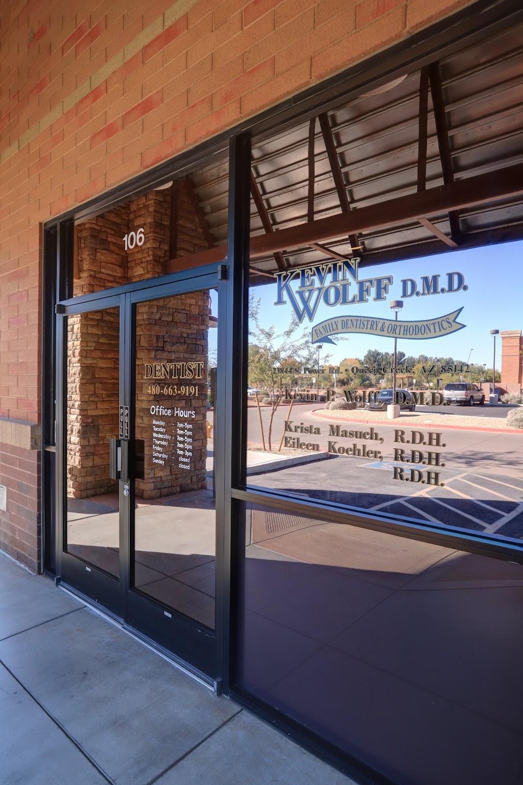 Wolff Family Dentistry & Orthodontics | 23844 S Power Rd Suite B106, Queen Creek, AZ 85142, USA | Phone: (602) 661-6983