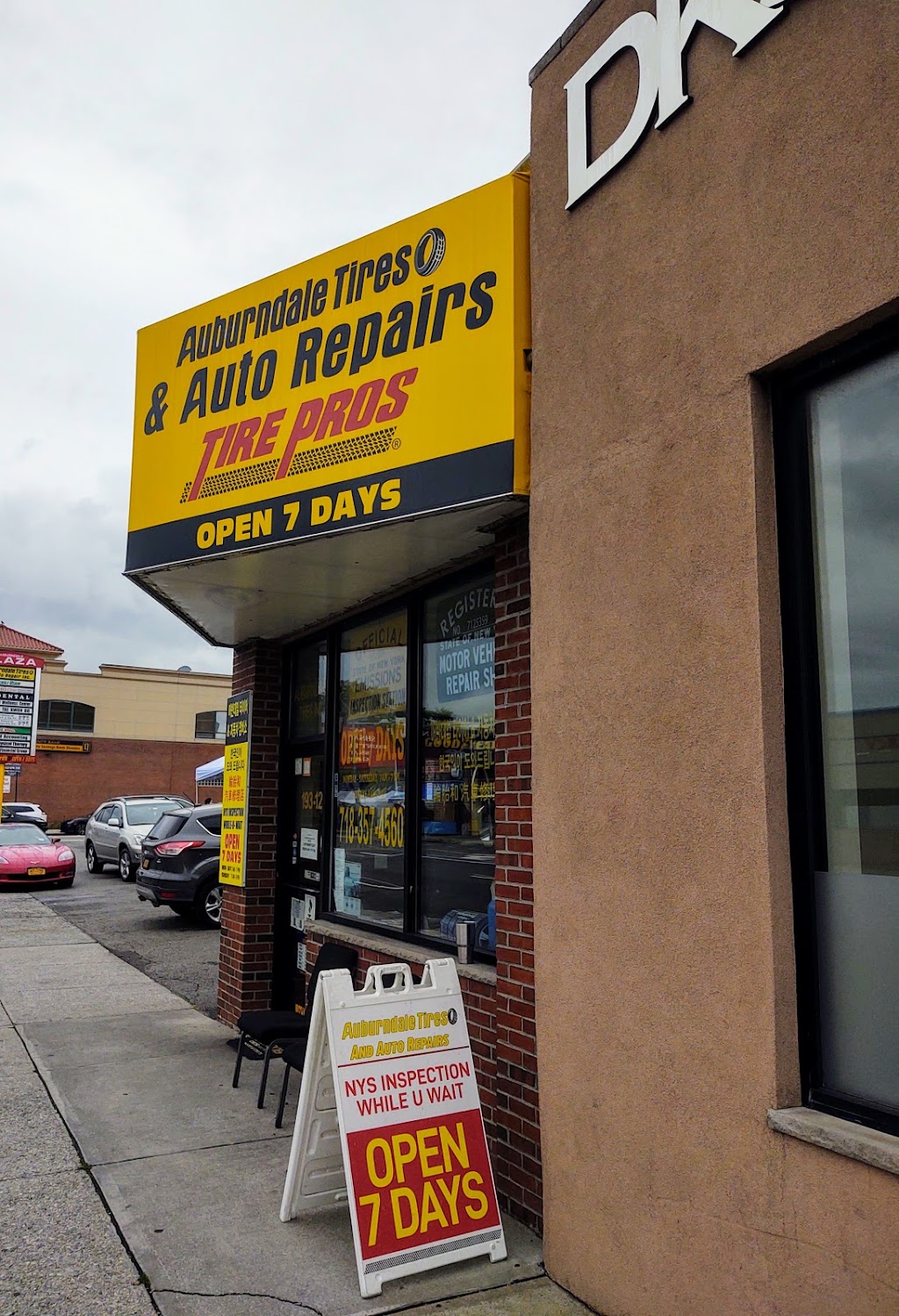 Auburndale Tires & Auto Repairs Inc. | 193-12 Northern Blvd, Flushing, NY 11358, USA | Phone: (718) 357-4560