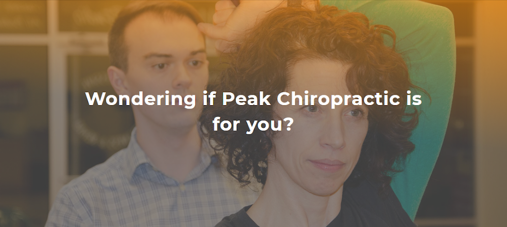 Peak Chiropractic | 10355 NW Glencoe Rd suite b, North Plains, OR 97133, USA | Phone: (971) 254-9988