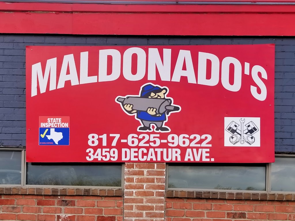 Maldonados Inspection & Mufflers | 3459 Decatur Ave, Fort Worth, TX 76106, USA | Phone: (817) 625-9622