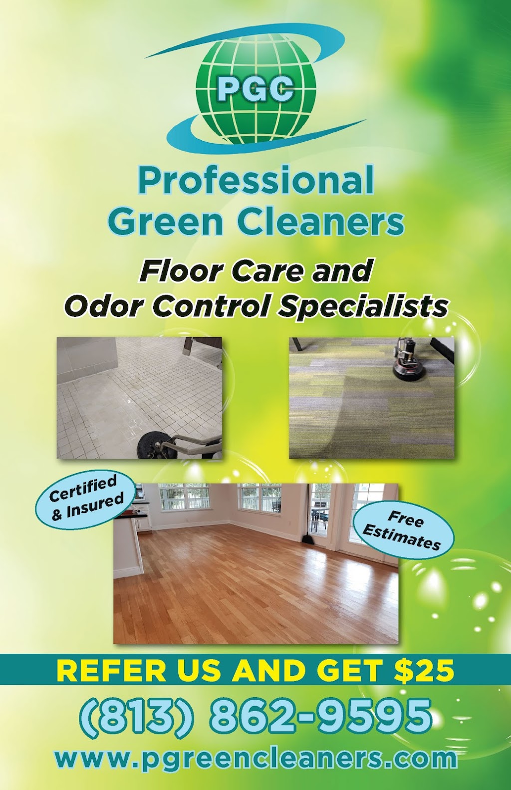 Professional Green Cleaners | 2041 Brigadier Dr, Spring Hill, FL 34608, USA | Phone: (813) 862-9595