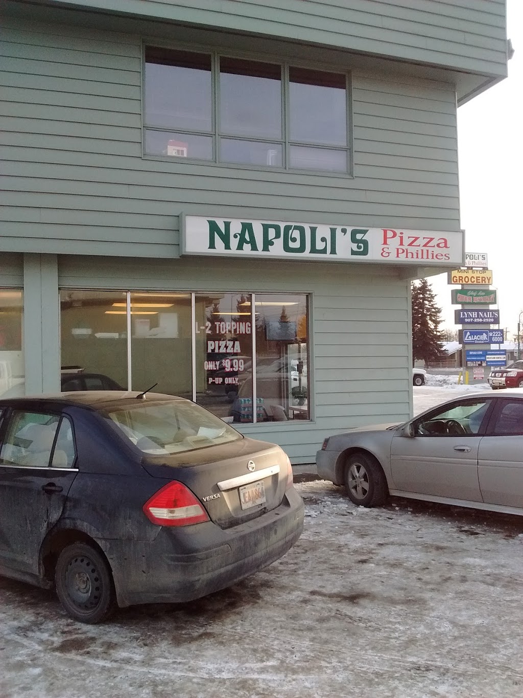 Napolis Pizza | 1565 Bragaw St STE 101, Anchorage, AK 99508, USA | Phone: (907) 222-1116