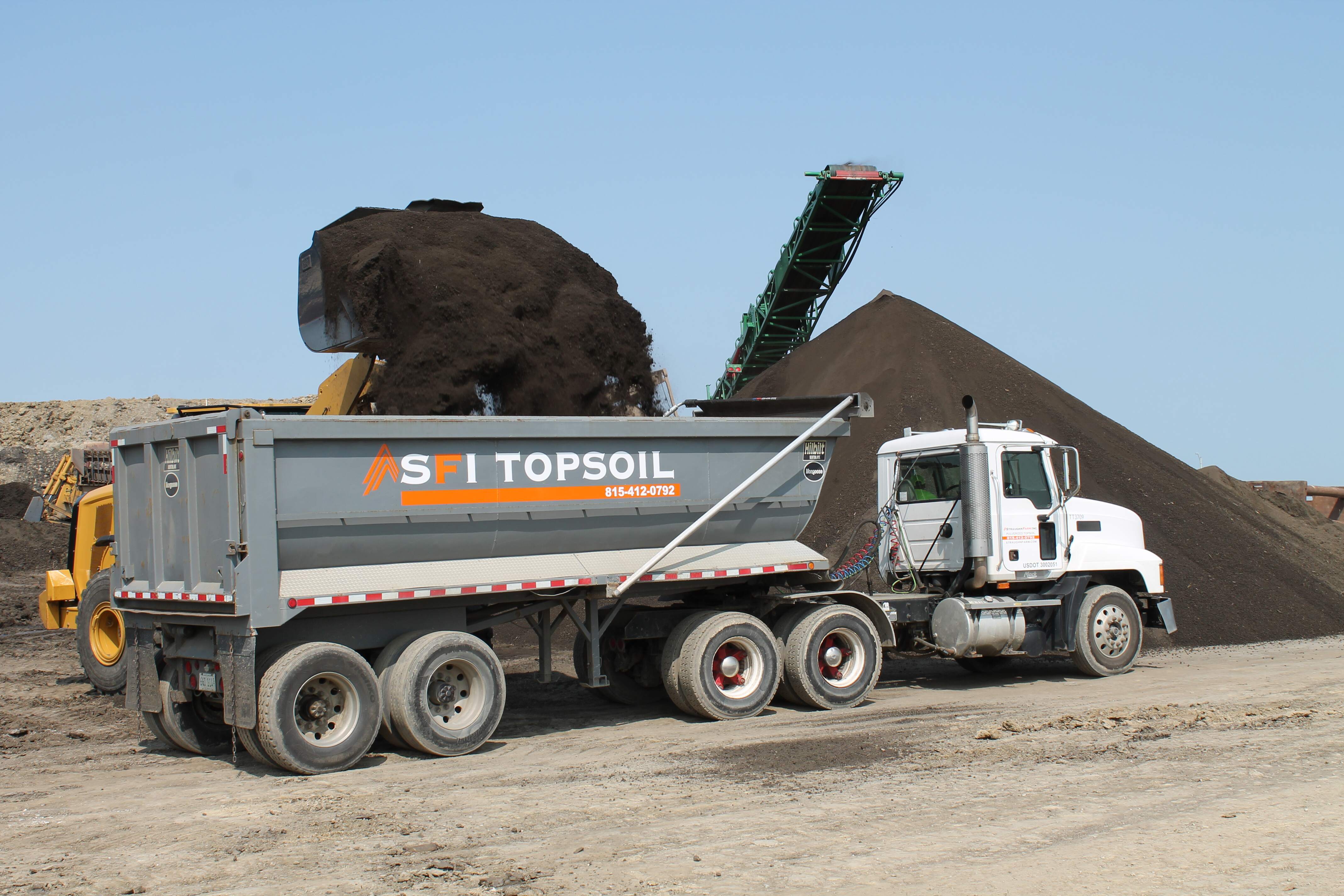 Straughn Farm, Inc. - SFI Topsoil | 11571 N 4000E Rd, Peotone, IL 60468, United States | Phone: (630) 768-4172