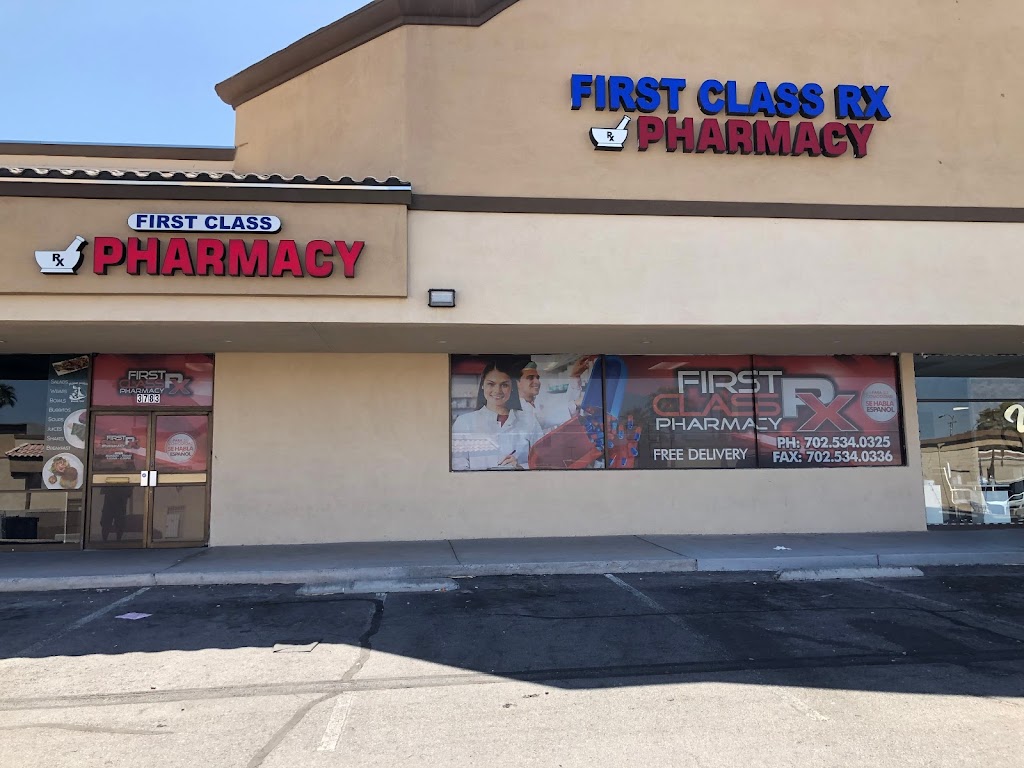 First Class Rx Pharmacy LLC | 3783 E Desert Inn Rd, Las Vegas, NV 89121, USA | Phone: (702) 534-0325