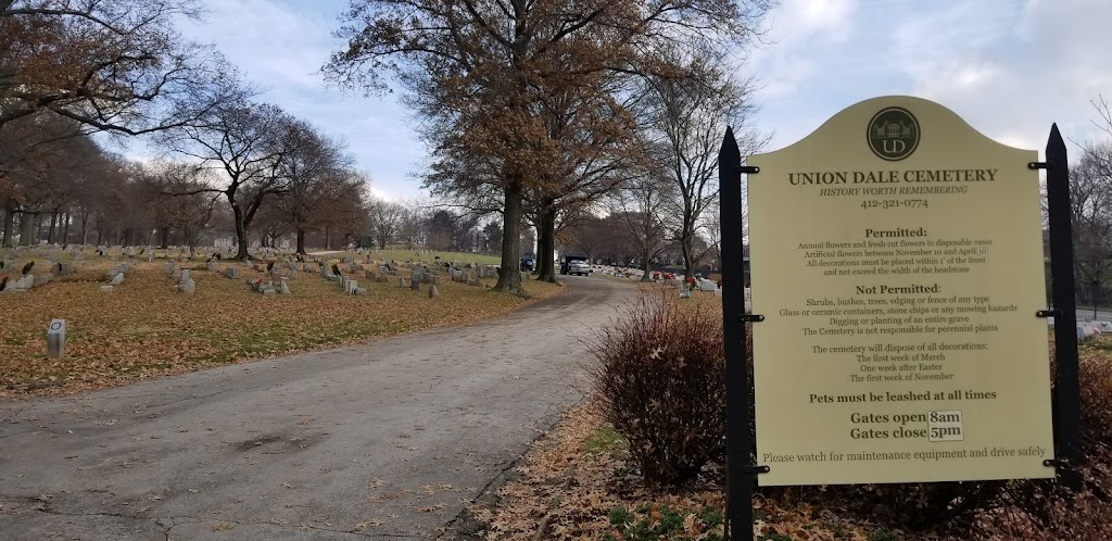 Union Dale Cemetery | Brighton Rd, Pittsburgh, PA 15212 | Phone: (412) 321-0774