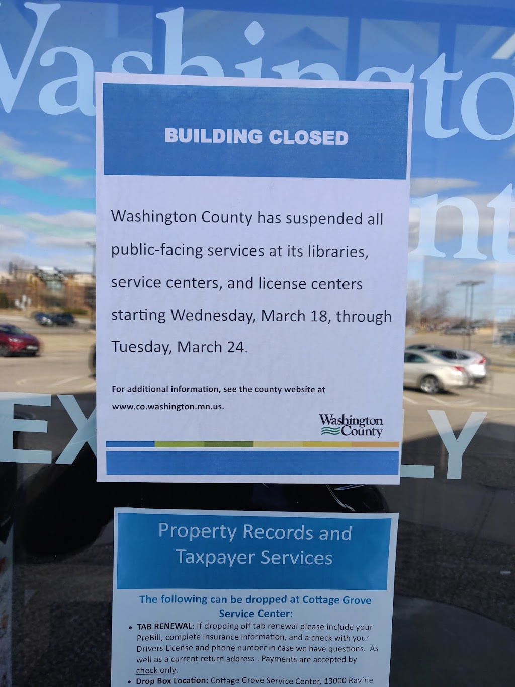 Washington County License & Service Center - Woodbury | 2150 Radio Dr, Woodbury, MN 55125, USA | Phone: (651) 275-8600