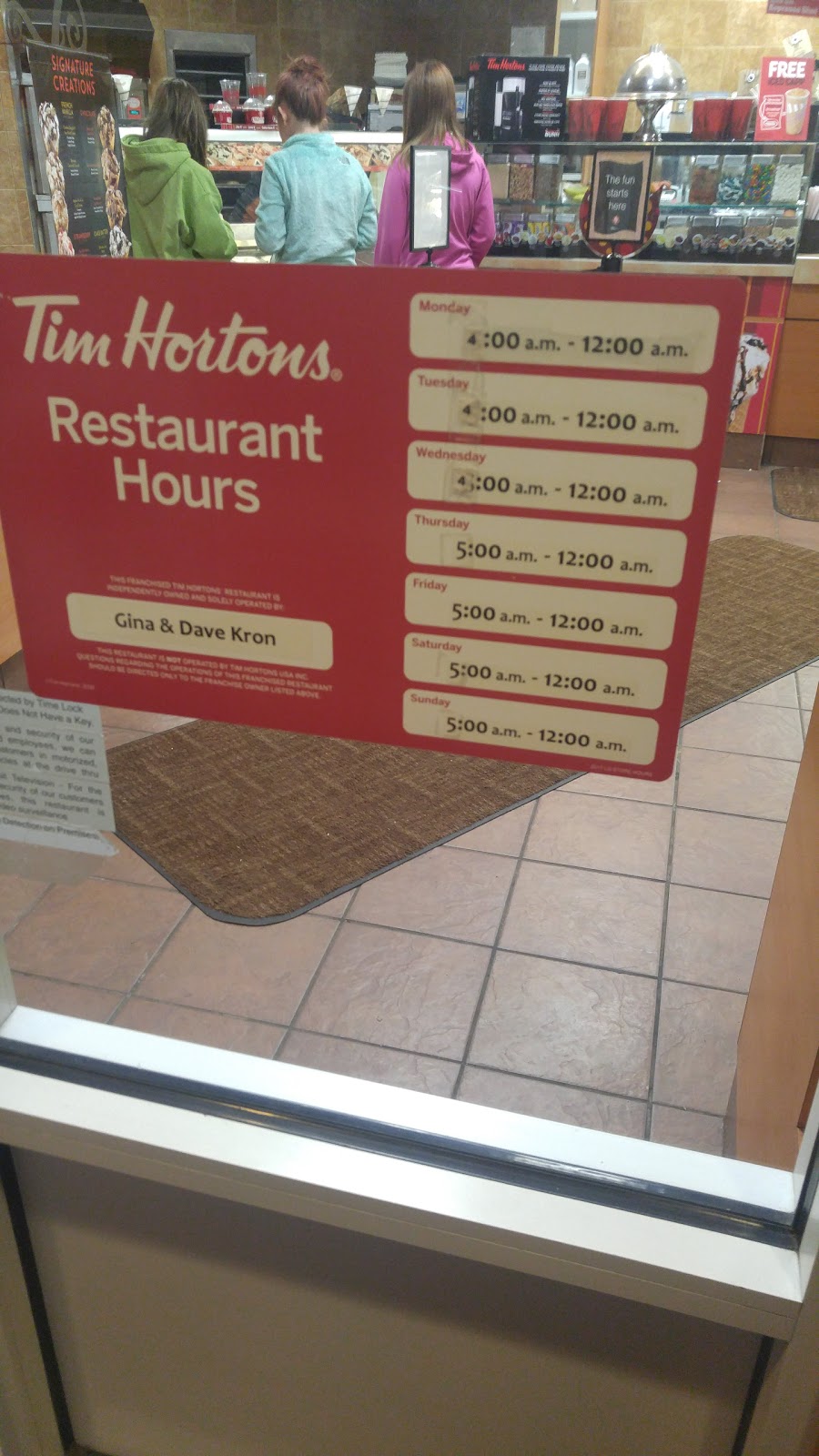 Tim Hortons | 92 Lake Shore Dr E, Dunkirk, NY 14048, USA | Phone: (716) 363-6450