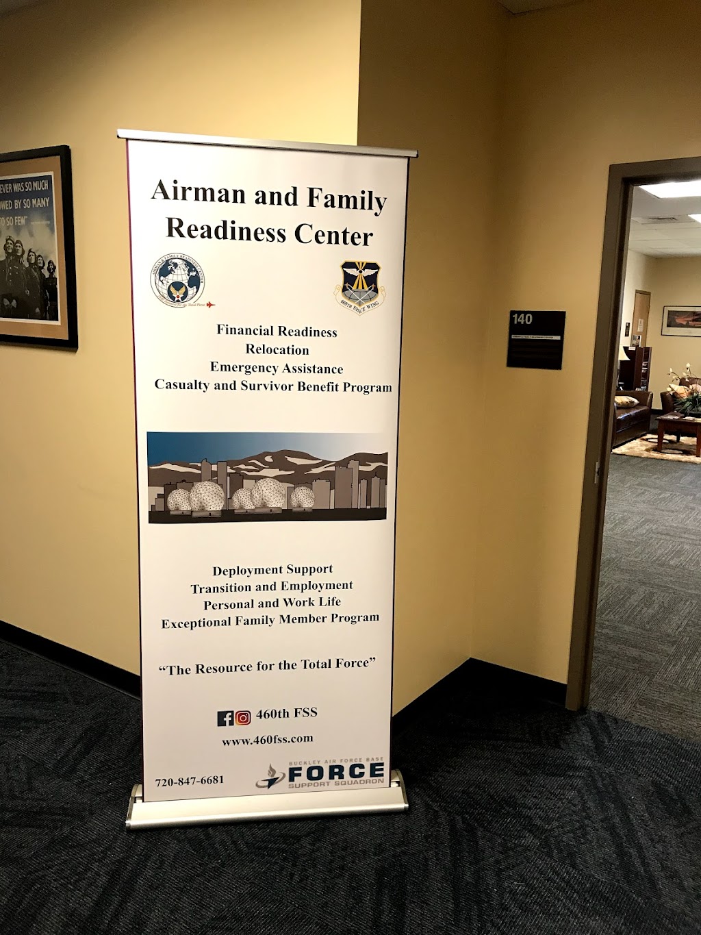 Airman and Family Readiness Center | Aurora, CO 80011, USA | Phone: (720) 847-6681