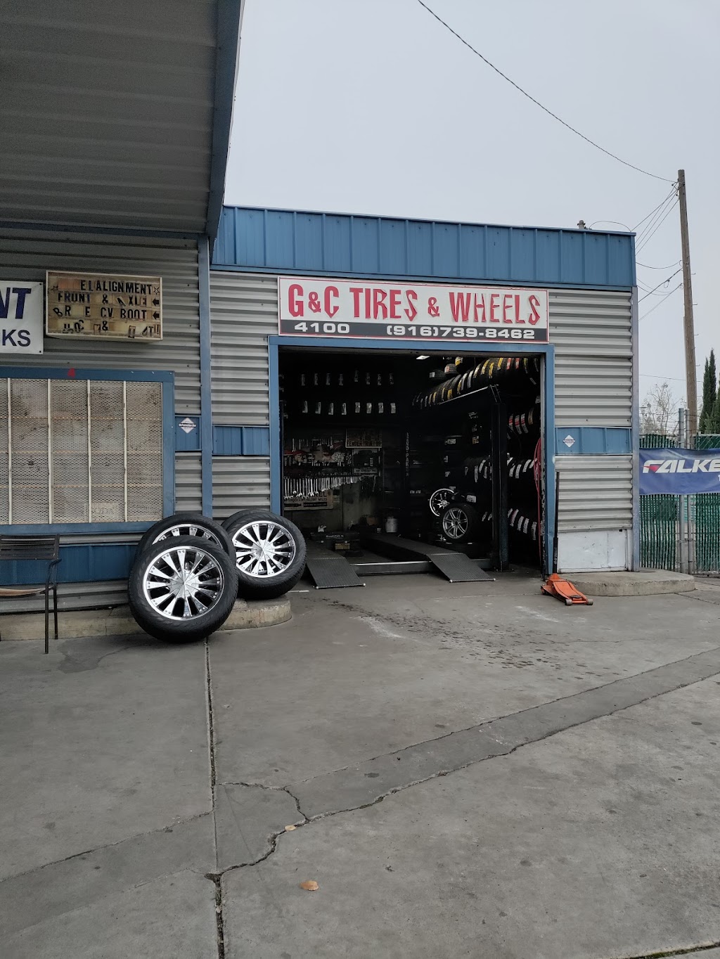 G & C Tires & Wheels | 4100 Franklin Blvd, Sacramento, CA 95820, USA | Phone: (916) 739-8462