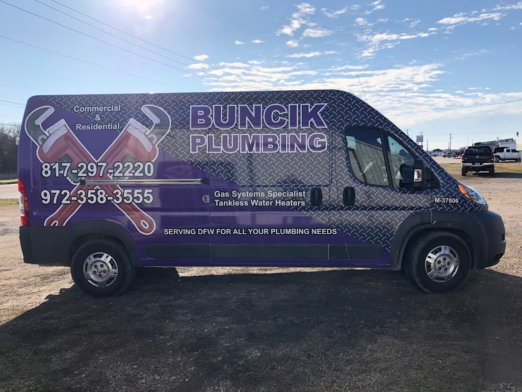 Buncik Plumbing | 10128 N Crowley Rd Suite O, Crowley, TX 76036, USA | Phone: (817) 297-2220